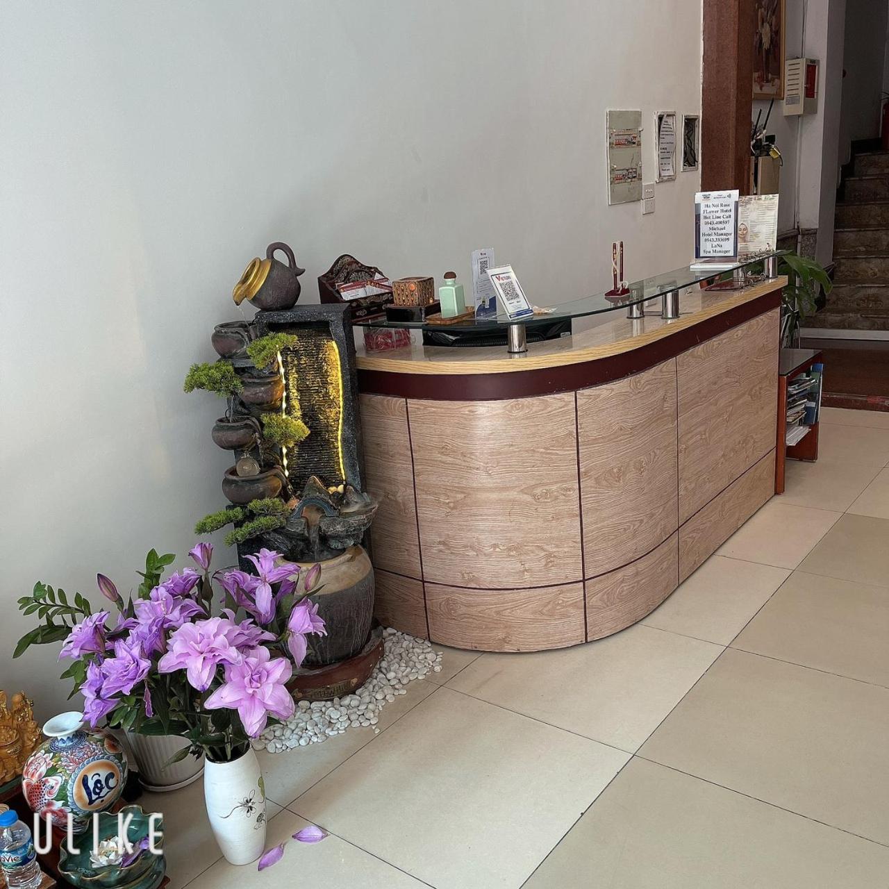 Hanoi Rose Flower Hotel & Spa Exterior foto